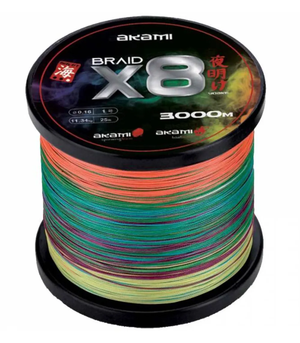 Hot Yoake 3000 MT Multicolor Hilos Trenzados