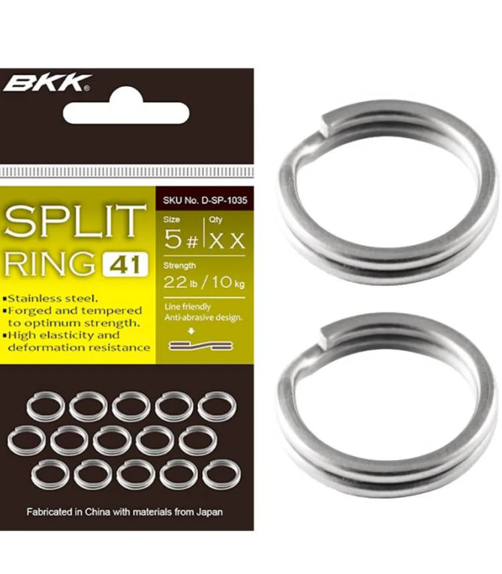Outlet Anillas BKK Split Ring 51 Anzuelos Triples|Assist Y Anzuelos Señuelos