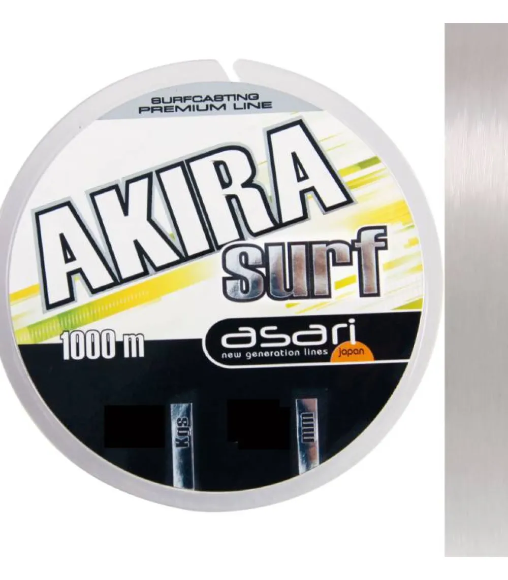 Clearance Akira Surf 1000 MT 0.18 Monofilamentos