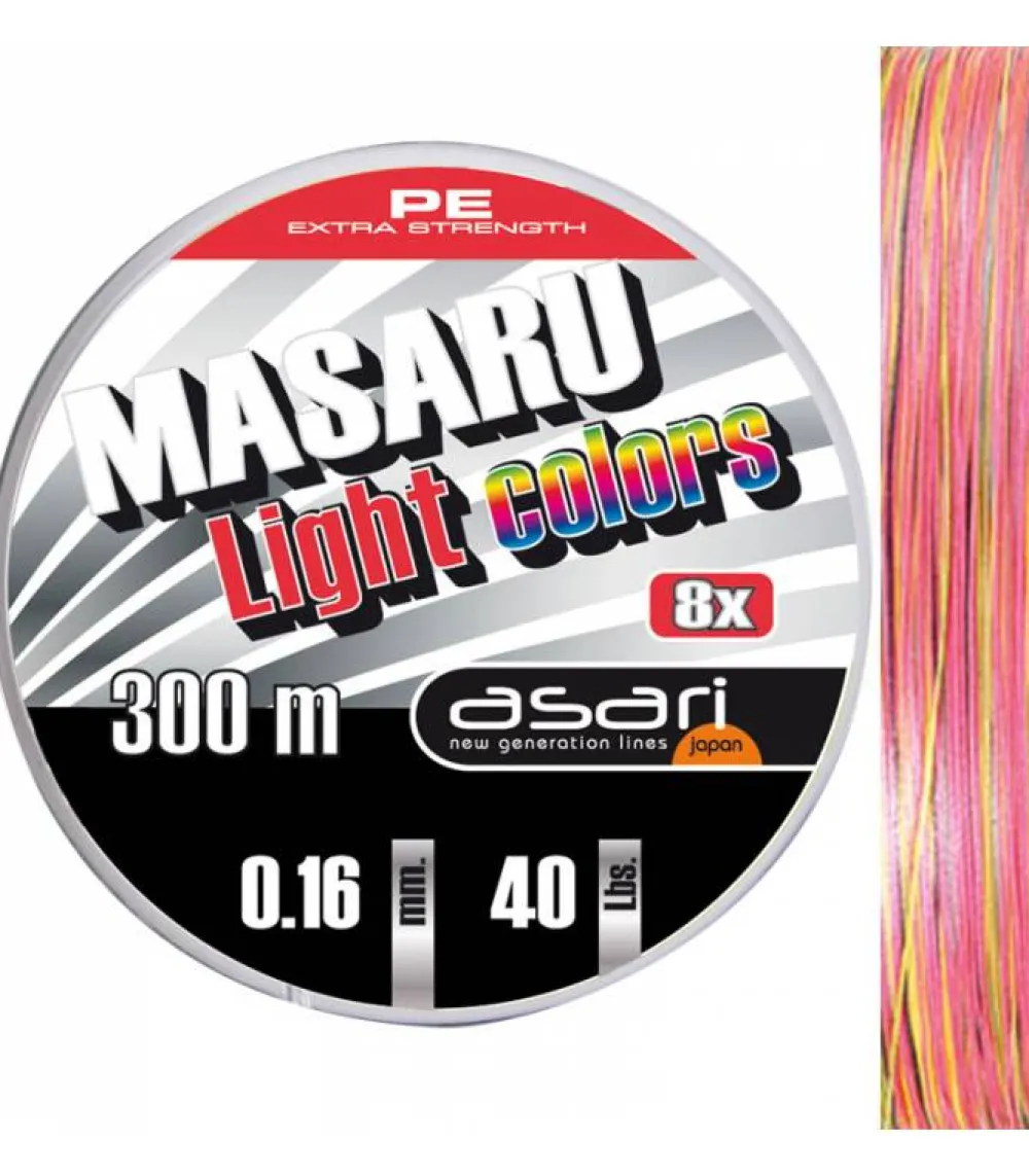 Best Masaru Ligtht Colors Hilos Trenzados