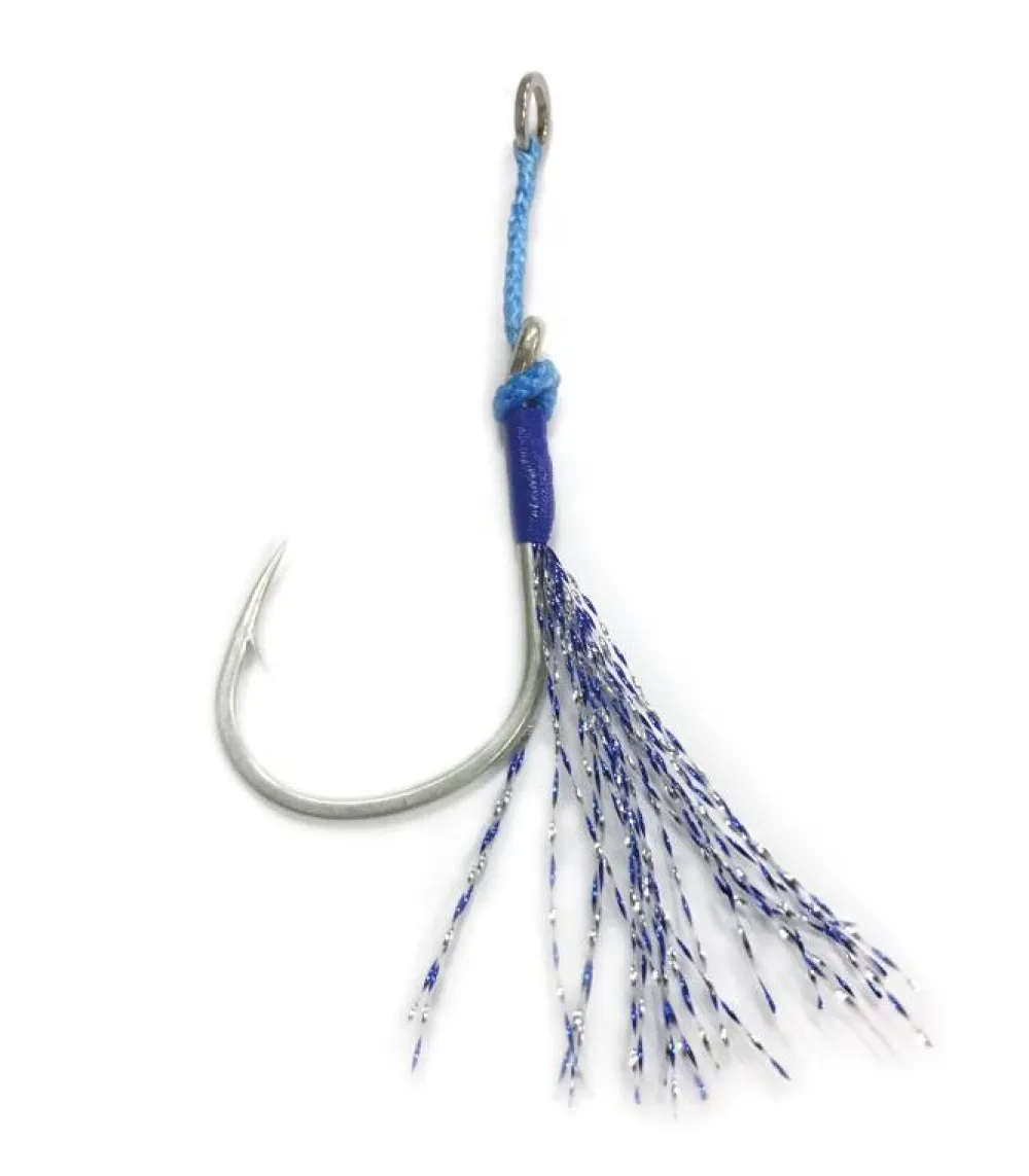 Best Assist D-Barb Blue Assist Y Anzuelos Señuelos|Peces Plomados Jigs