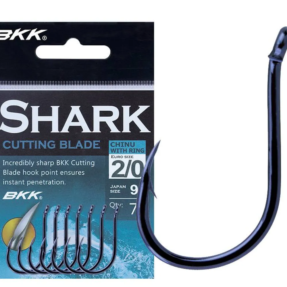 Clearance BKK Chinu Shark Ring Anzuelos Sueltos