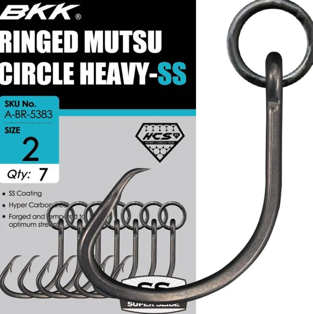 Clearance BKK Ringed Mutsu Circle Heavy Anzuelos Sueltos
