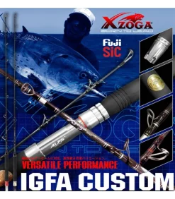 New Cañas Custom IGFA Cañas Xzoga|Pesca Extrema
