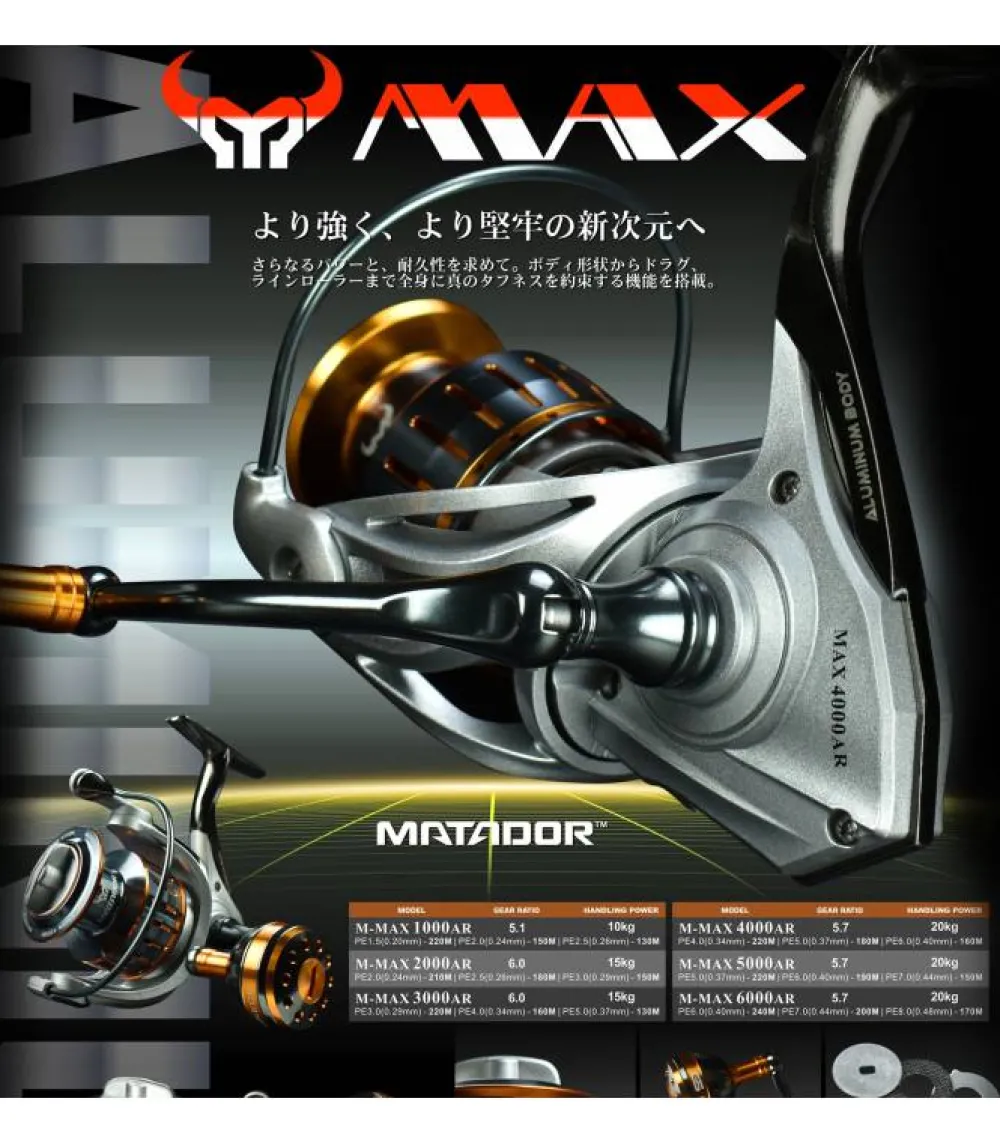 Discount Carretes Matador Max Carretes Xzoga|Carretes Spinning