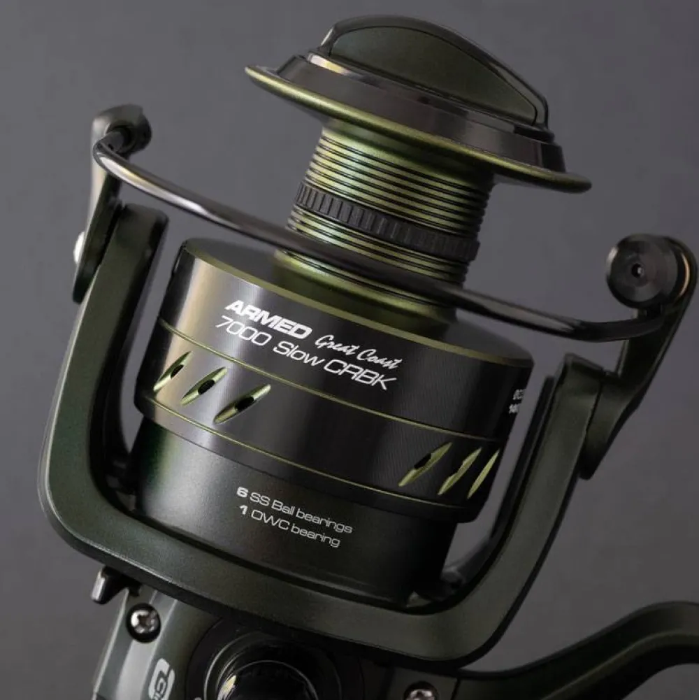 New Armed Great Coast 7000 Slow CRBK Cinnetic|Carretes Jigging