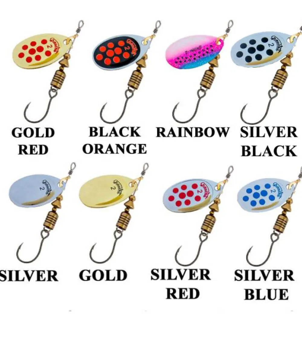 Outlet Cucharillas Classic Simple Señuelos Agua Dulce|Cucharillas De Pesca En Río