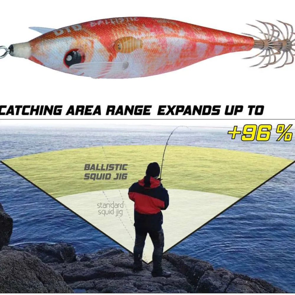 Clearance DTD Ballistic Real Fish 3.0 Jibioneras Dtd