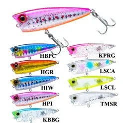 Hot Light Game Popper Peces Duel|Señuelos Rockfishing