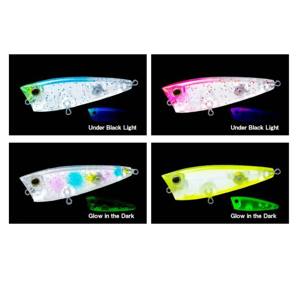 Hot Light Game Popper Peces Duel|Señuelos Rockfishing