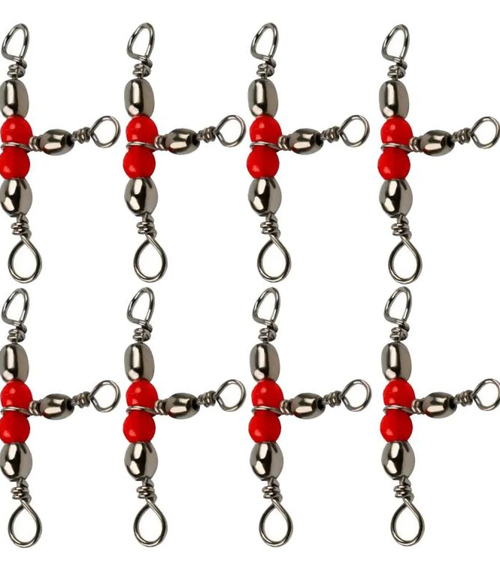 Sale Emerillon Triple Bolas Emerillones Giratorios|Montaje Bajos De Linea
