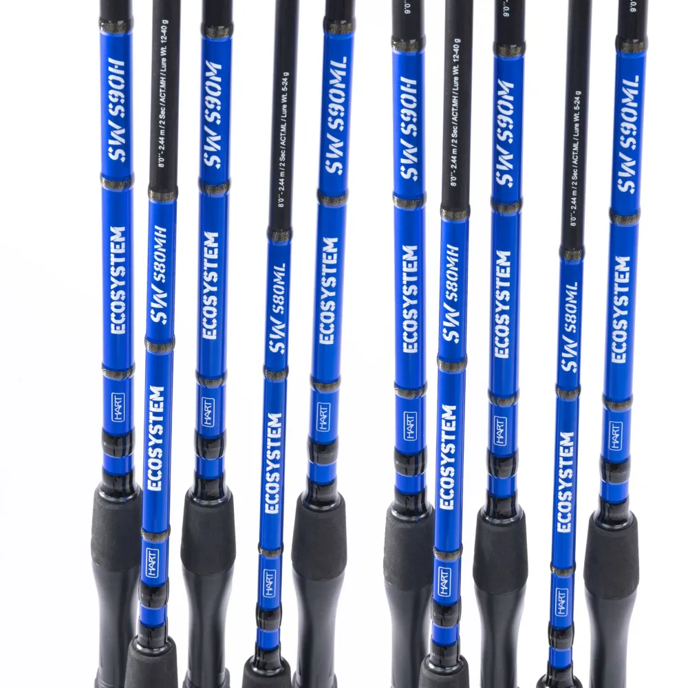 Best Ecosystem Saltwater Cañas Hart|Cañas Spinning
