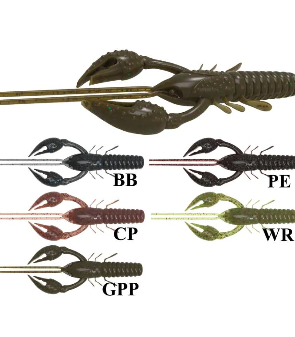 Hot Spy Craw Peces Hart|Señuelos De Vinilo