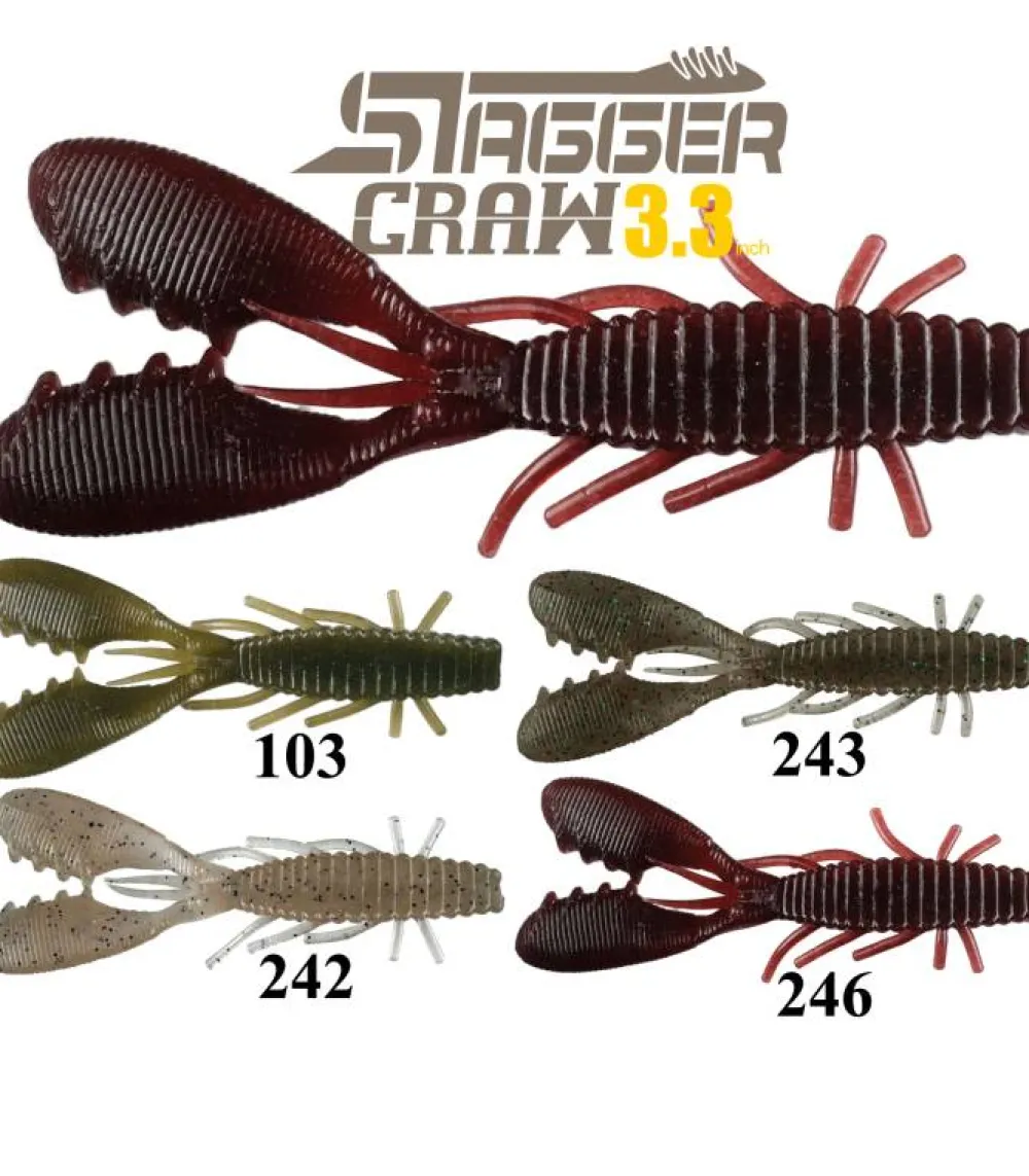 Online Stangger Craw Señuelos Hideup|Señuelos De Vinilo