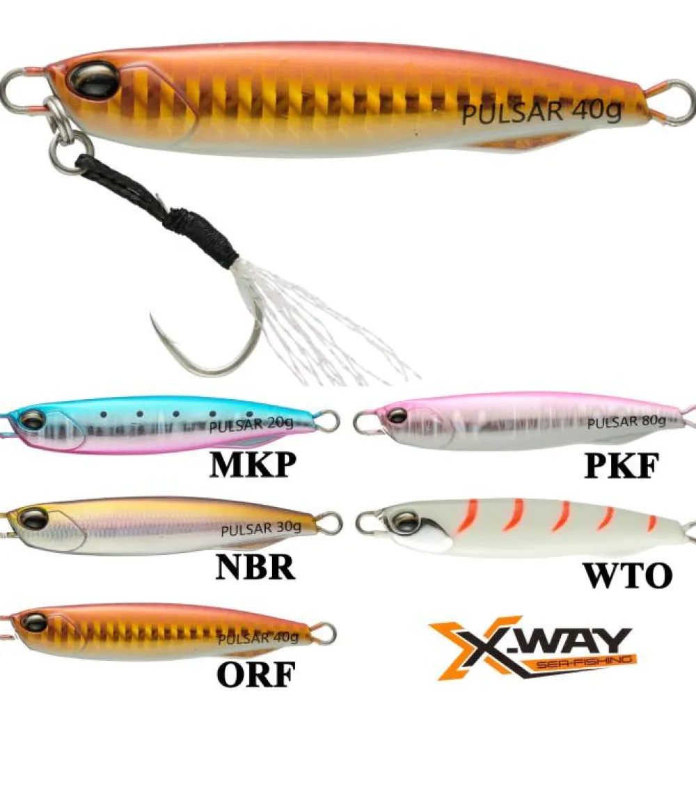 Best Jigs X-Way Pulsar Peces X-Way|Peces Plomados Jigs