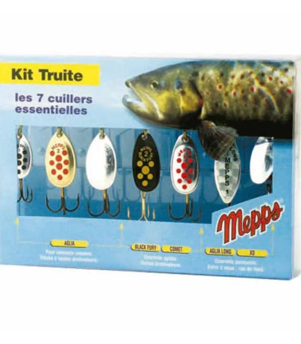 Sale Kit Cucharillas Trucha Cucharillas De Pesca En Río