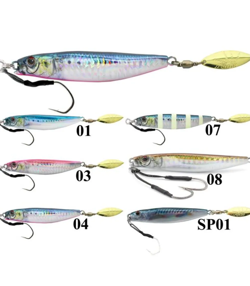 Outlet Metal Adict 01 Peces Plomados Jigs|Señuelos Spinning
