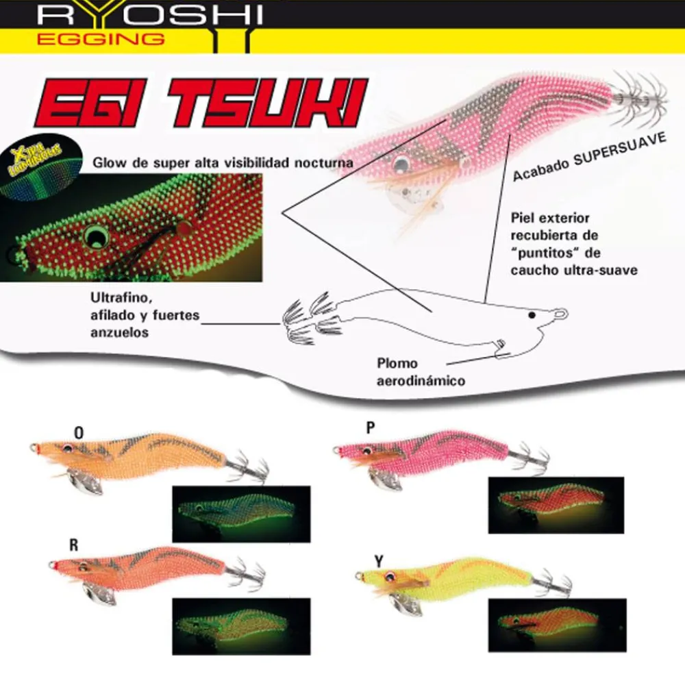 Outlet Ryoshi Egi Tsuki Jibioneras Ryoshi Egging|Jibioneras Economicas