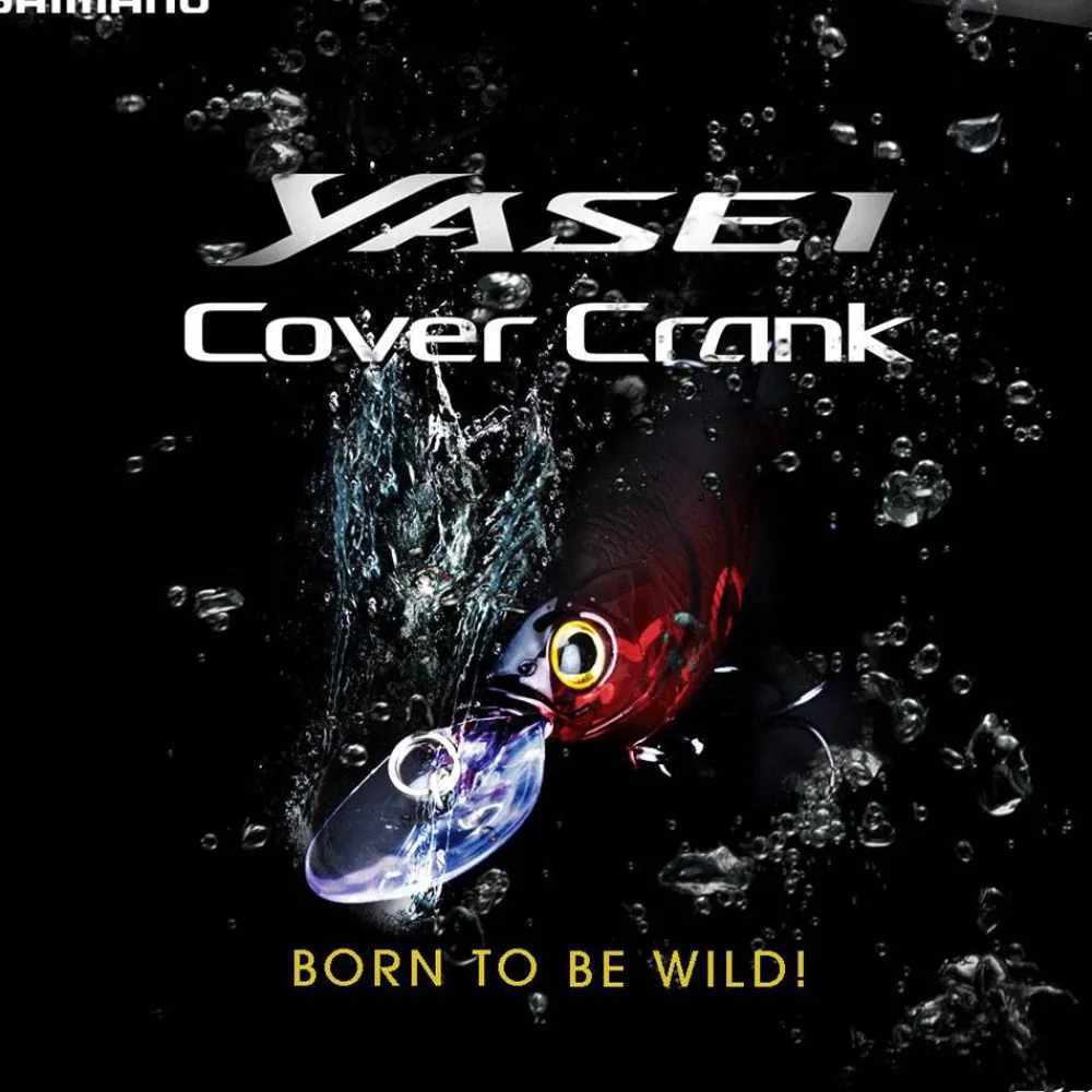Clearance Yasei Cover Crank Señuelos Crankbaits|Señuelos Agua Dulce