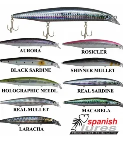 Mesias 140 Señuelos Minnow|Señuelos Spinning