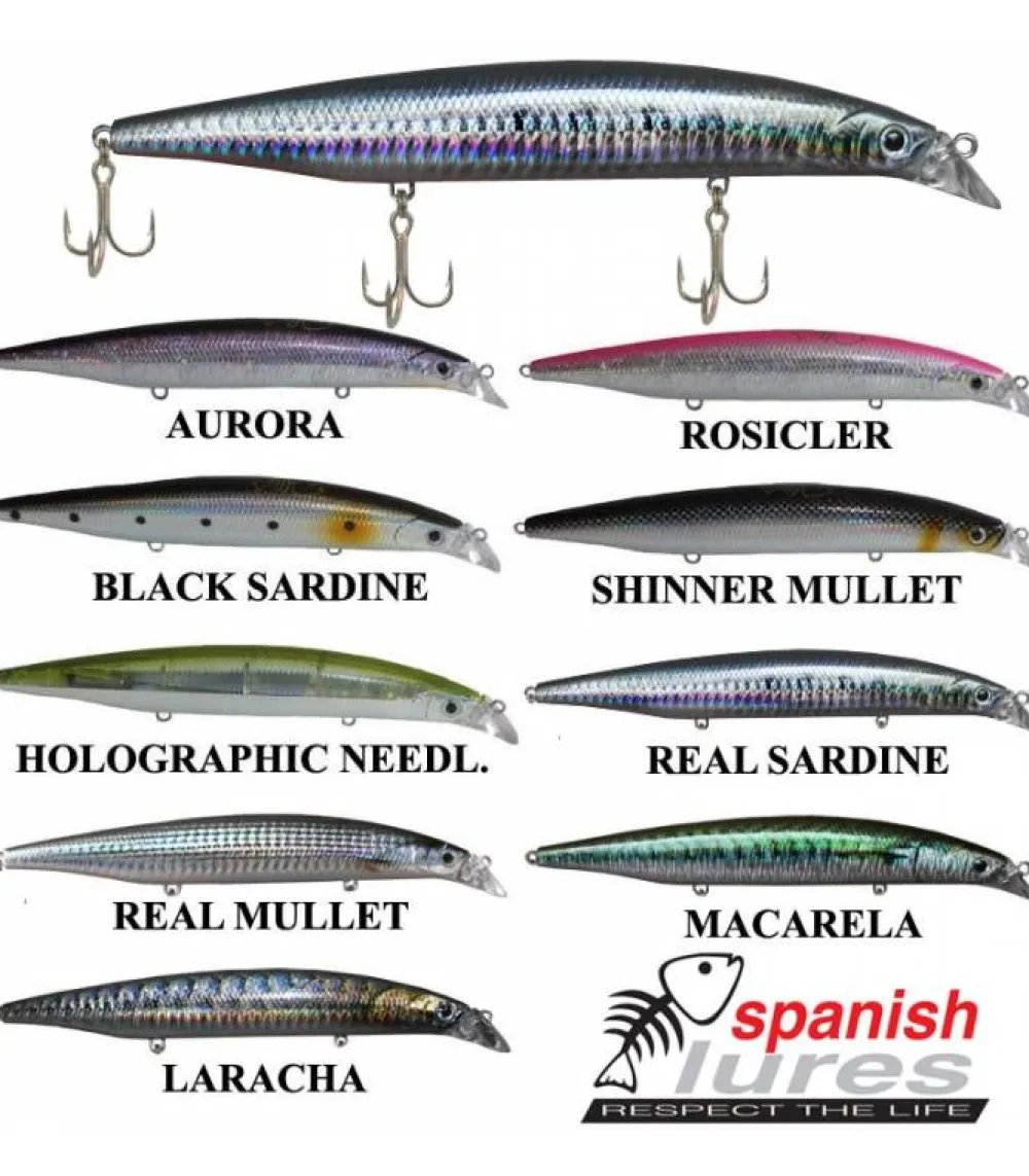 Mesias 140 Señuelos Minnow|Señuelos Spinning