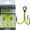 New Triples BKK Spear 21 UV Anzuelos Triples
