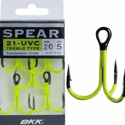 New Triples BKK Spear 21 UV Anzuelos Triples
