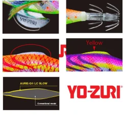 Aurie-Q Long Cast 3.0 Jibioneras Yo-Zuri Calamar